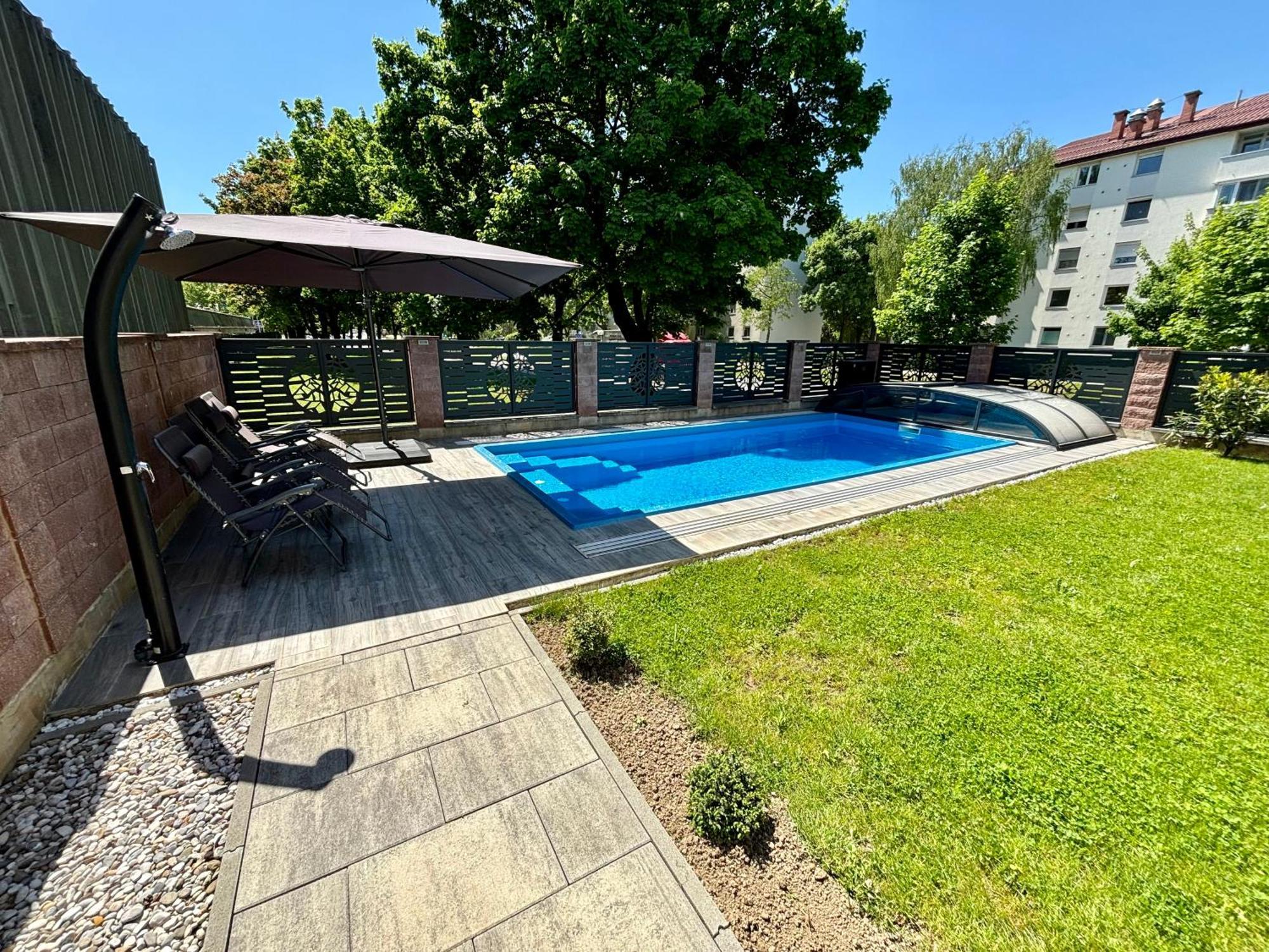 Villa Moste With Pool & Ev Station Ljubljana Eksteriør billede